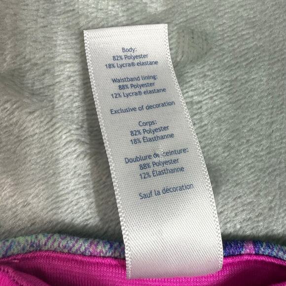 Ivivva Lululemon Tie Dye Abstract Full Length Leggings Kids Girls size 12 - Picture 5 of 10